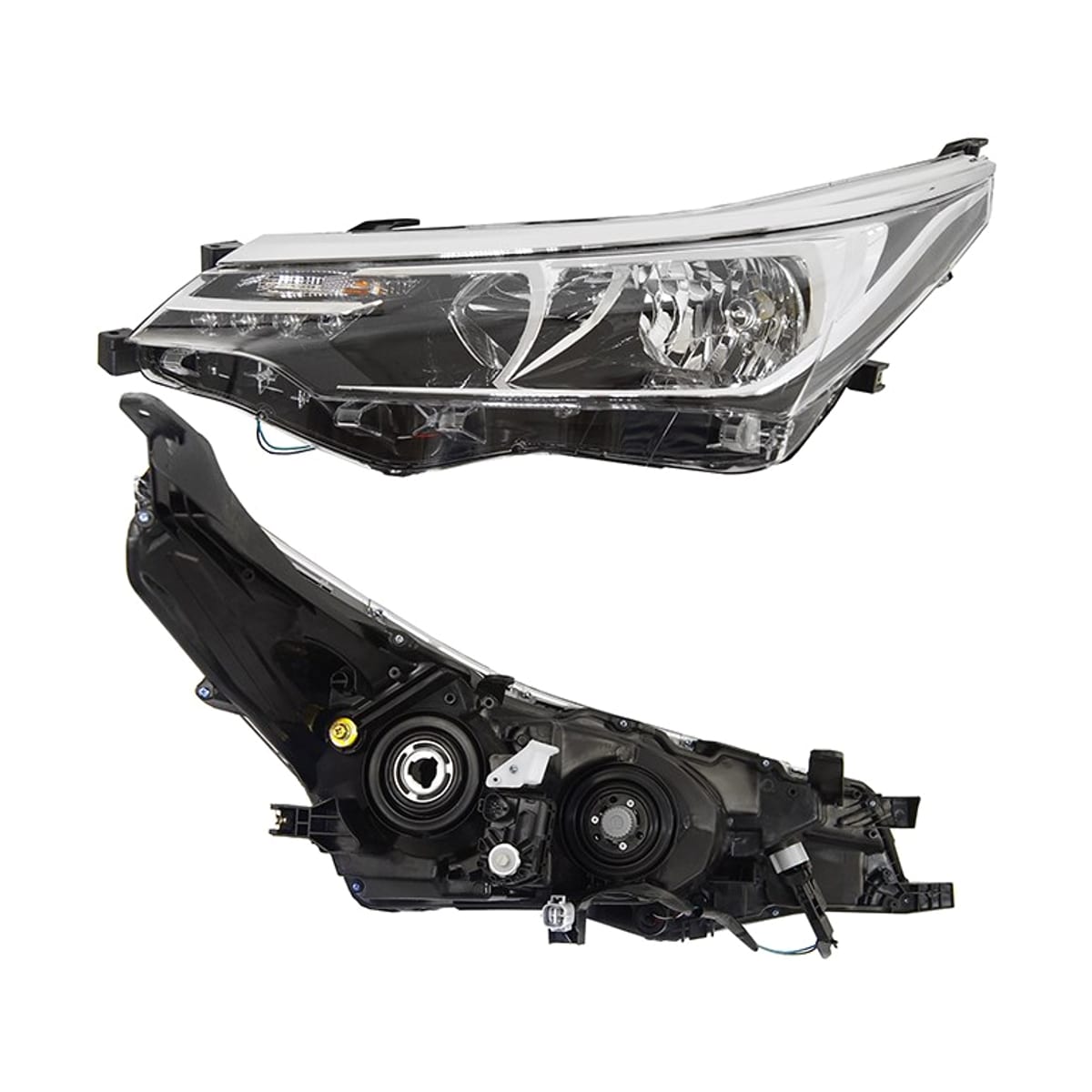 SAT Фара Toyota Corolla (E180) 16-19 (Слева/ Галоген/ ДХО/ С электрокорректором)