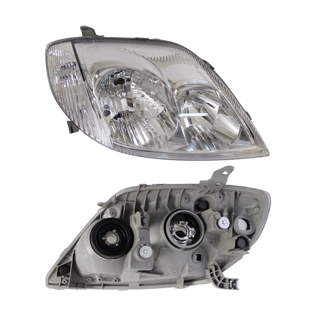 SAT Фара Toyota Corolla (E120) 02-07 / Corolla Fielder 02-04 (Справа/ Галоген/ С электрокорректором)