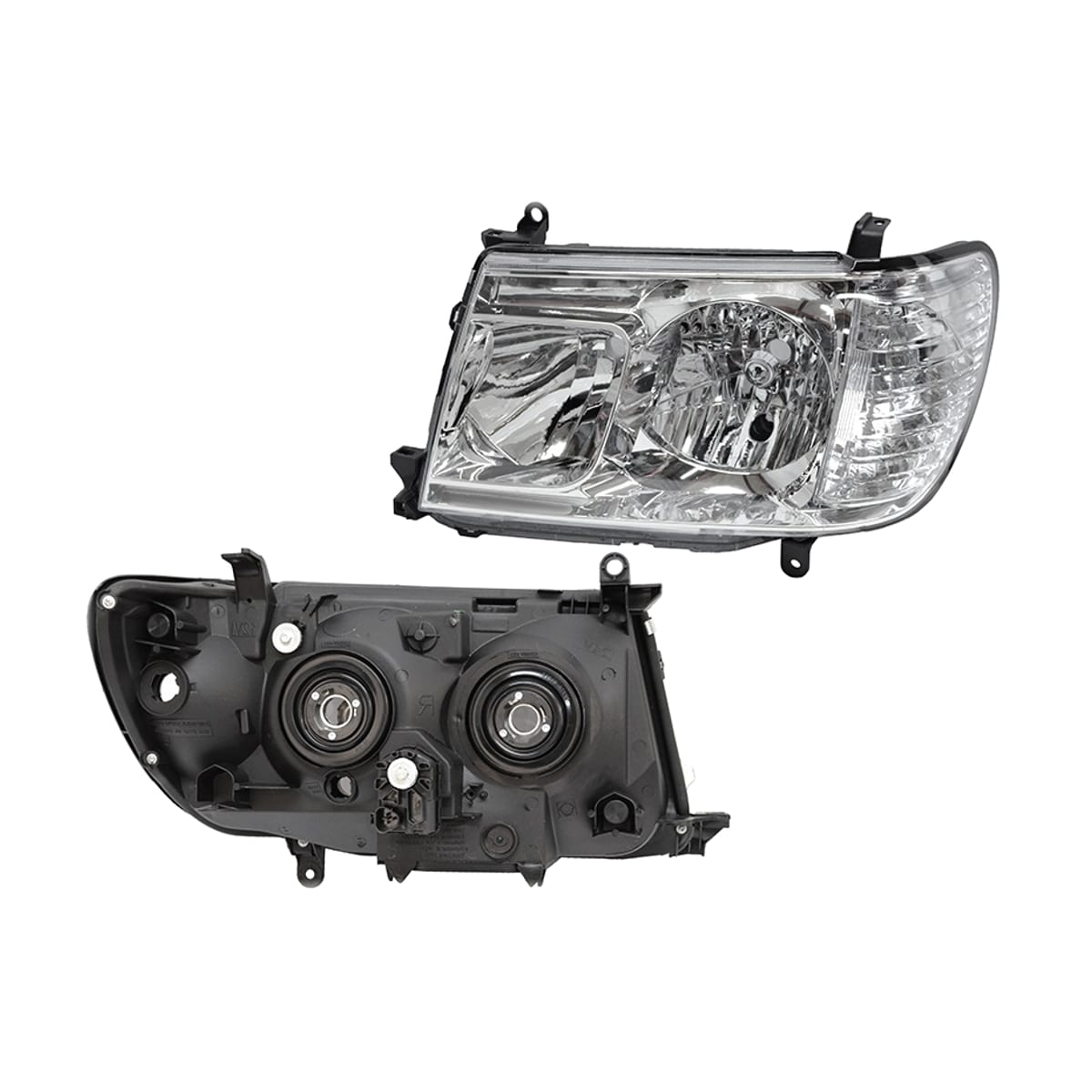 SAT Фара Toyota Land Cruiser (J100) 05-07 (Слева/ Галоген/ С электрокорректором)