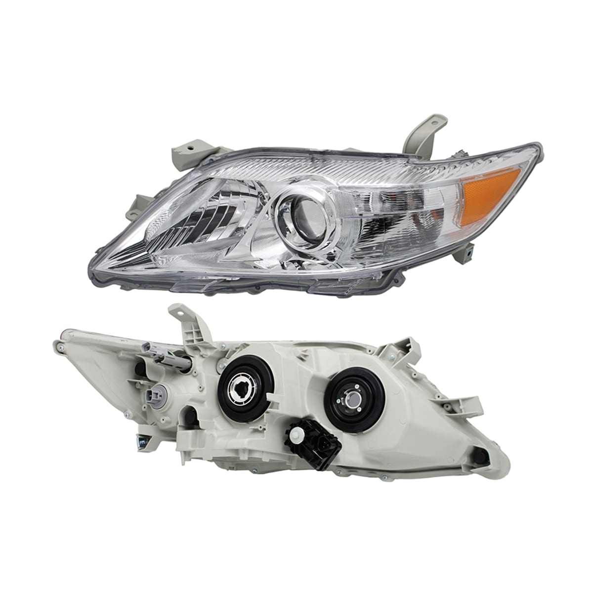 SAT Фара Toyota Camry Europe/Russia (XV40) 09-11 / Camry USA 09-11 (Слева/ Галоген/ С электрокорректором) ST21211K0LEM