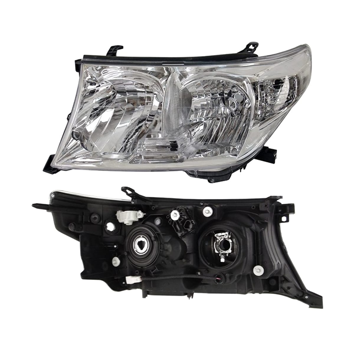 SAT Фара Toyota Land Cruiser (J200) 07-12 (Слева/ Ксенон/Галоген/ под электрокорректор)