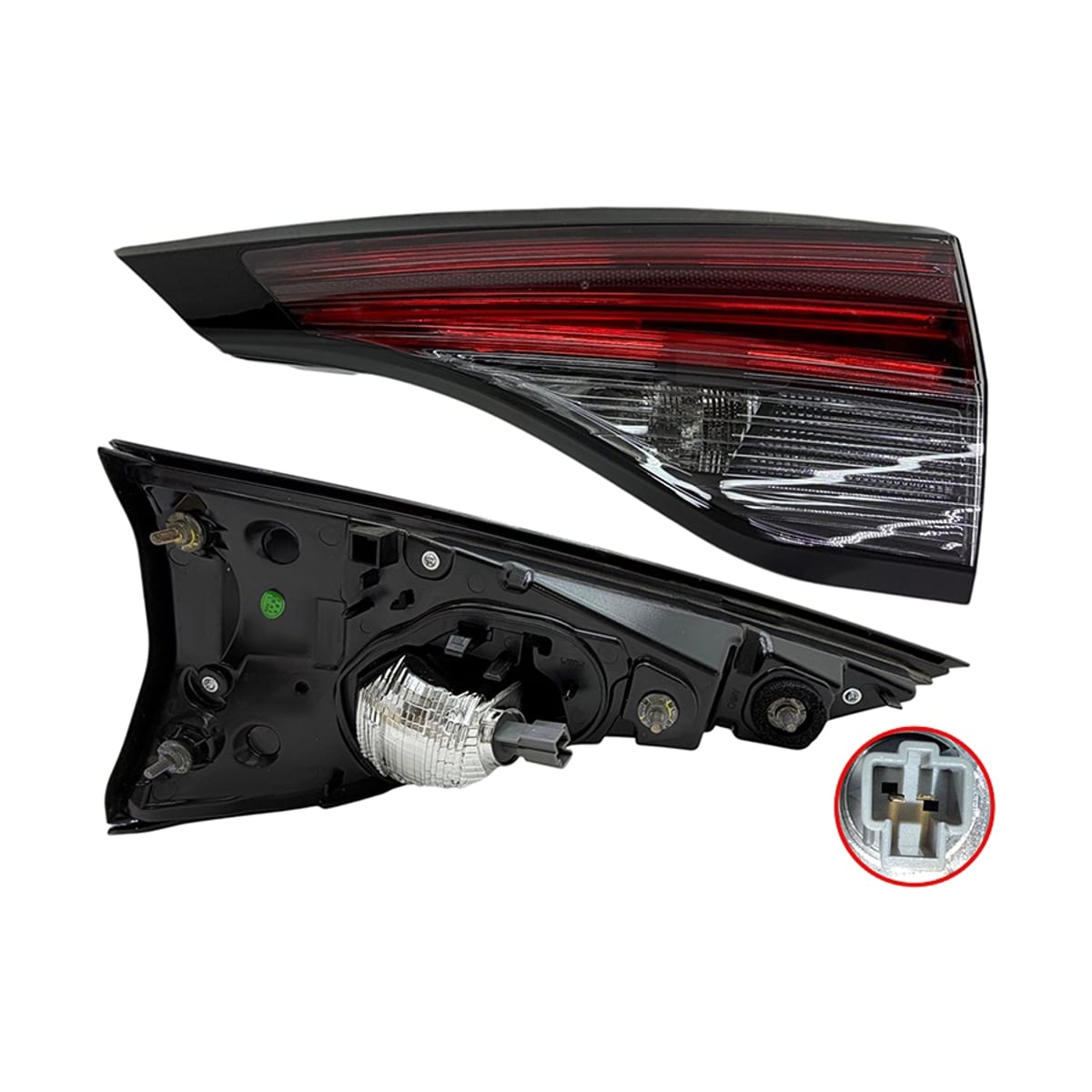SAT Фонарь в крышку багажника Toyota Sienna 20- (Справа/ LED/Галоген/ LE/XLE)