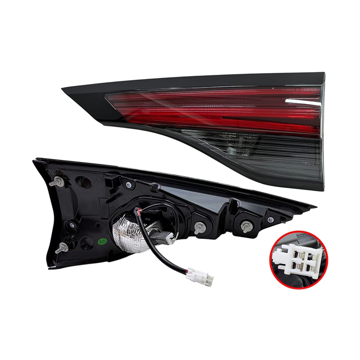 SAT Фонарь в крышку багажника Toyota Sienna 20- (Справа/ LED/Галоген/ SE/XSE) ST2121322R