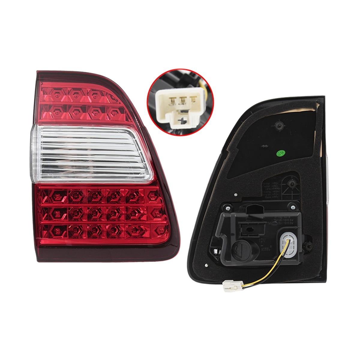 SAT Фонарь в крышку багажника Toyota Land Cruiser (J100) 05-07 / Land Cruiser Cygnus 05-07 (Слева/ Диоды)