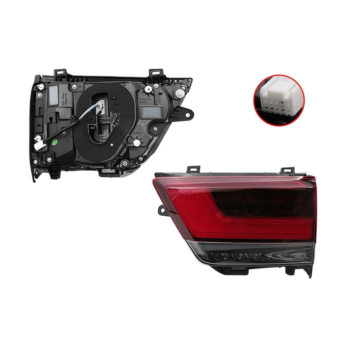 SAT Фонарь в крышку багажника Toyota Land Cruiser (J300) 21- (Справа/ LED) ST2121357RU