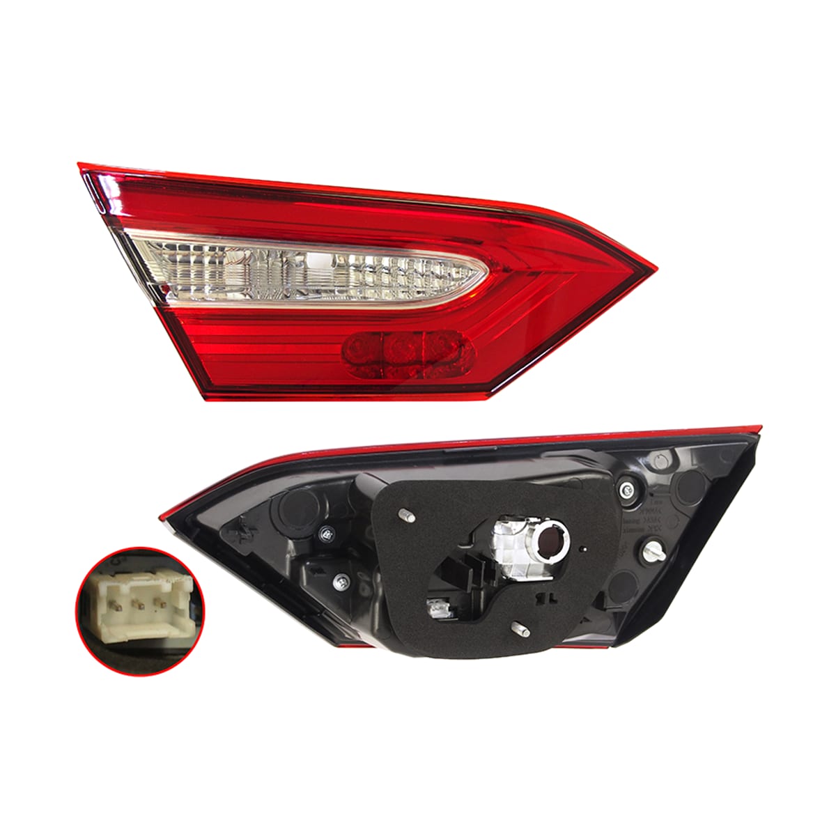 SAT Фонарь в крышку багажника Toyota Camry (XV70) 17-22 (Слева)