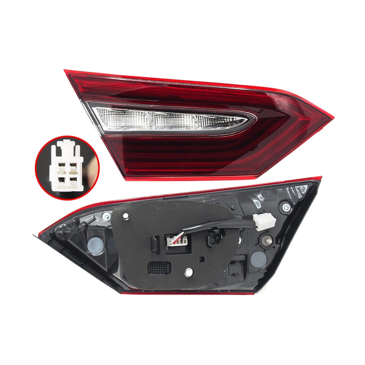 SAT Фонарь в крышку багажника Toyota Camry UAE/USA 20-24 (Слева/ LED) ST21214TUSL
