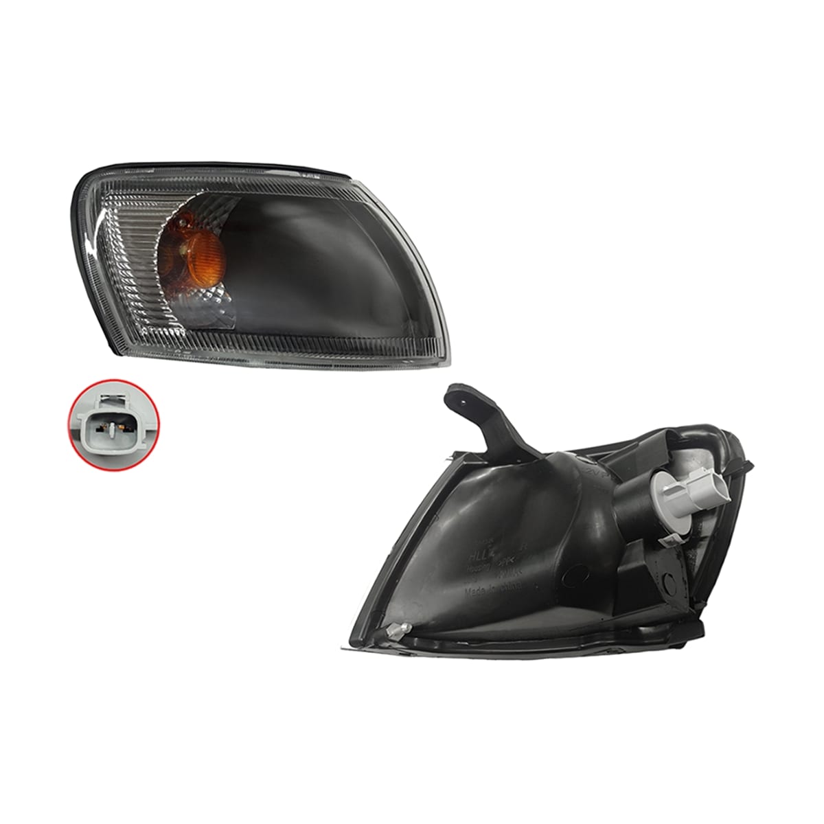 SAT Поворот Toyota Caldina (T190) 92-02 / Carina E 92-98 (Справа/ Чёрный)