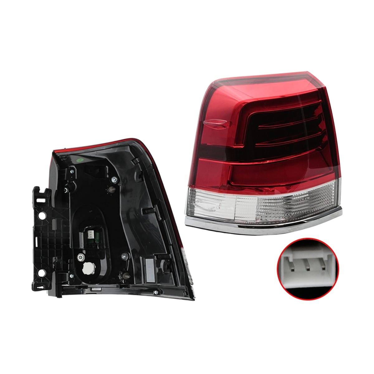 SAT Фонарь задний Toyota Land Cruiser (J200) 15-21 (Слева)