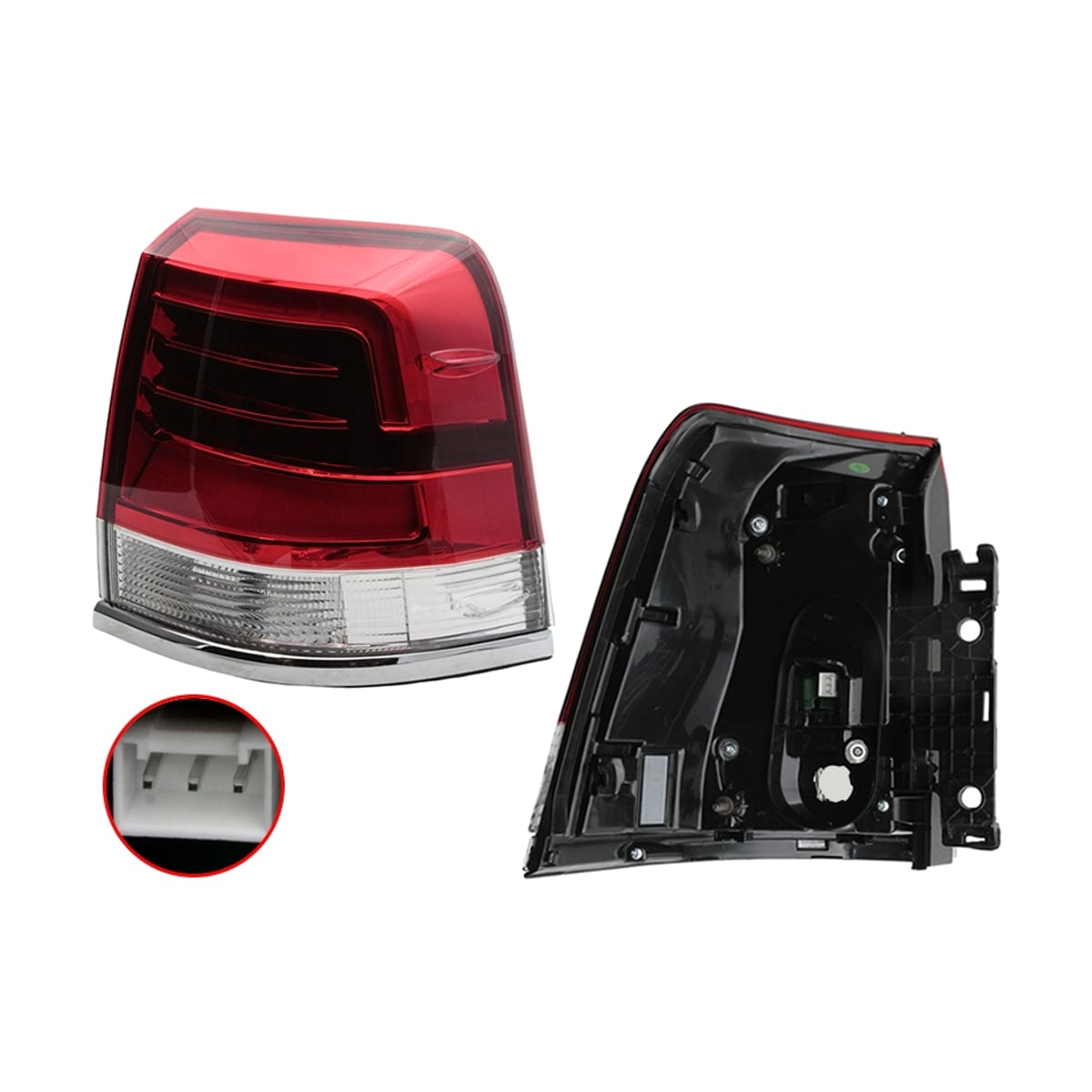 SAT Фонарь задний Toyota Land Cruiser (J200) 15-21 (Справа)