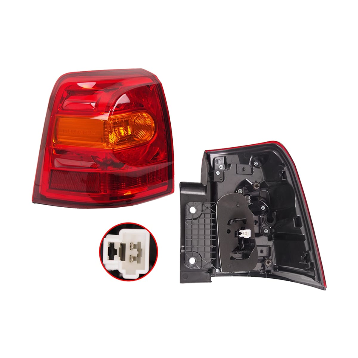 Деталь Фонарь задний Toyota Land Cruiser (J200) 12-15 (Слева) SAT