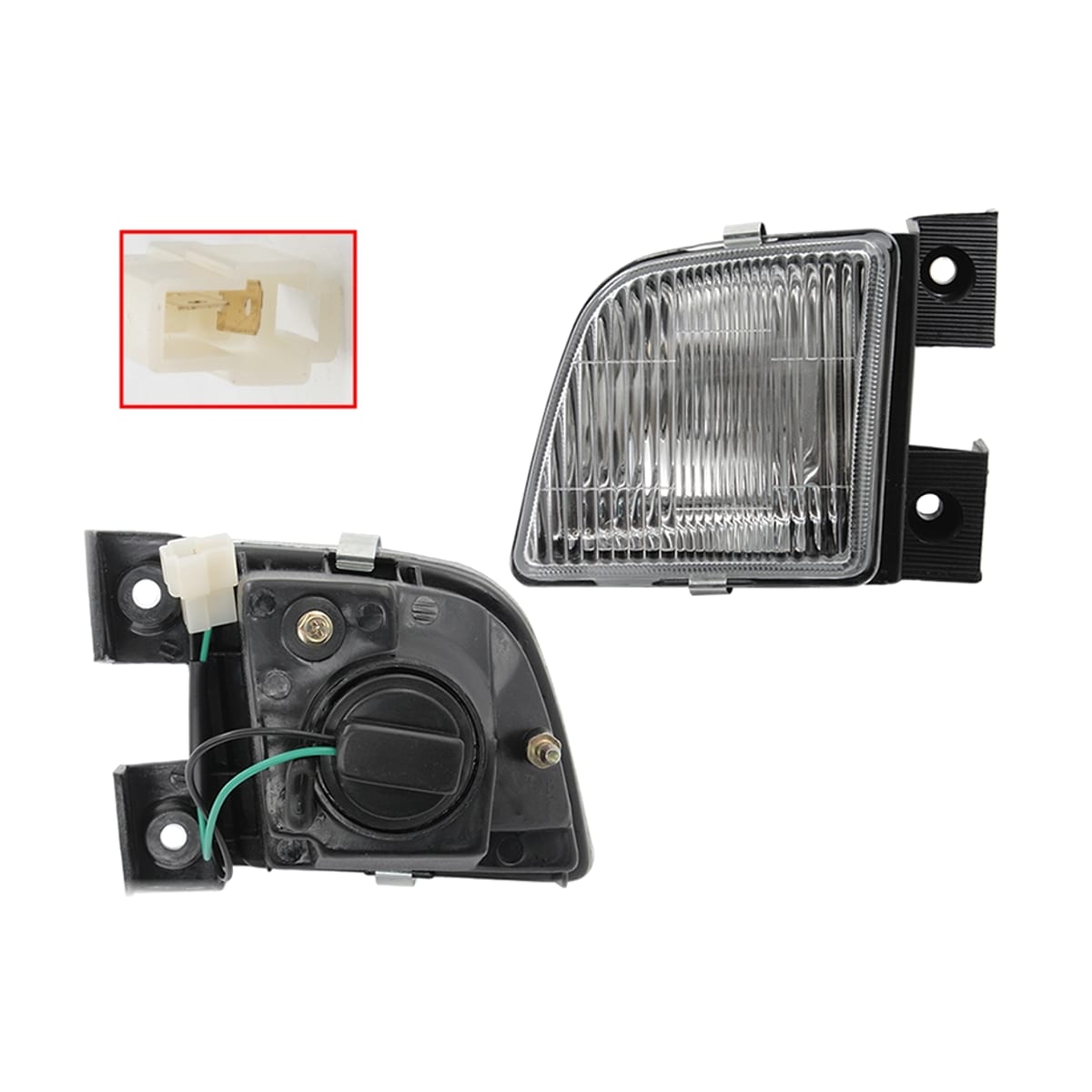 Деталь Фара противотуманная (Слева) Toyota Hiace 89-04 / Carina E 92-96 SAT
