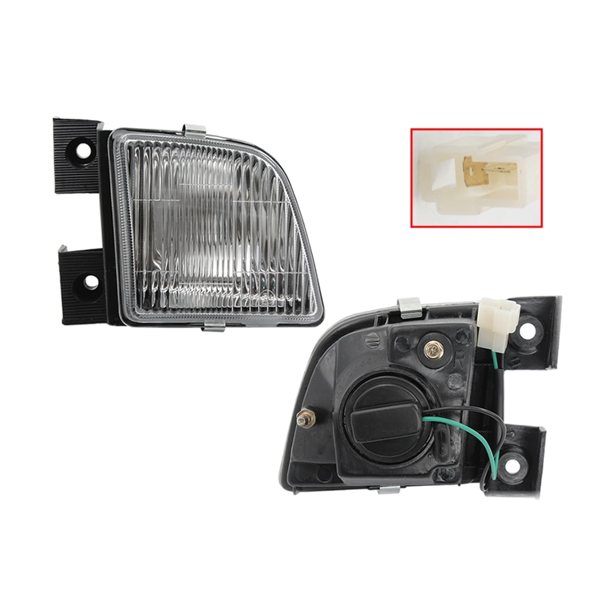 Деталь Фара противотуманная (Справа) Toyota Hiace 89-04 / Carina E 92-96 SAT