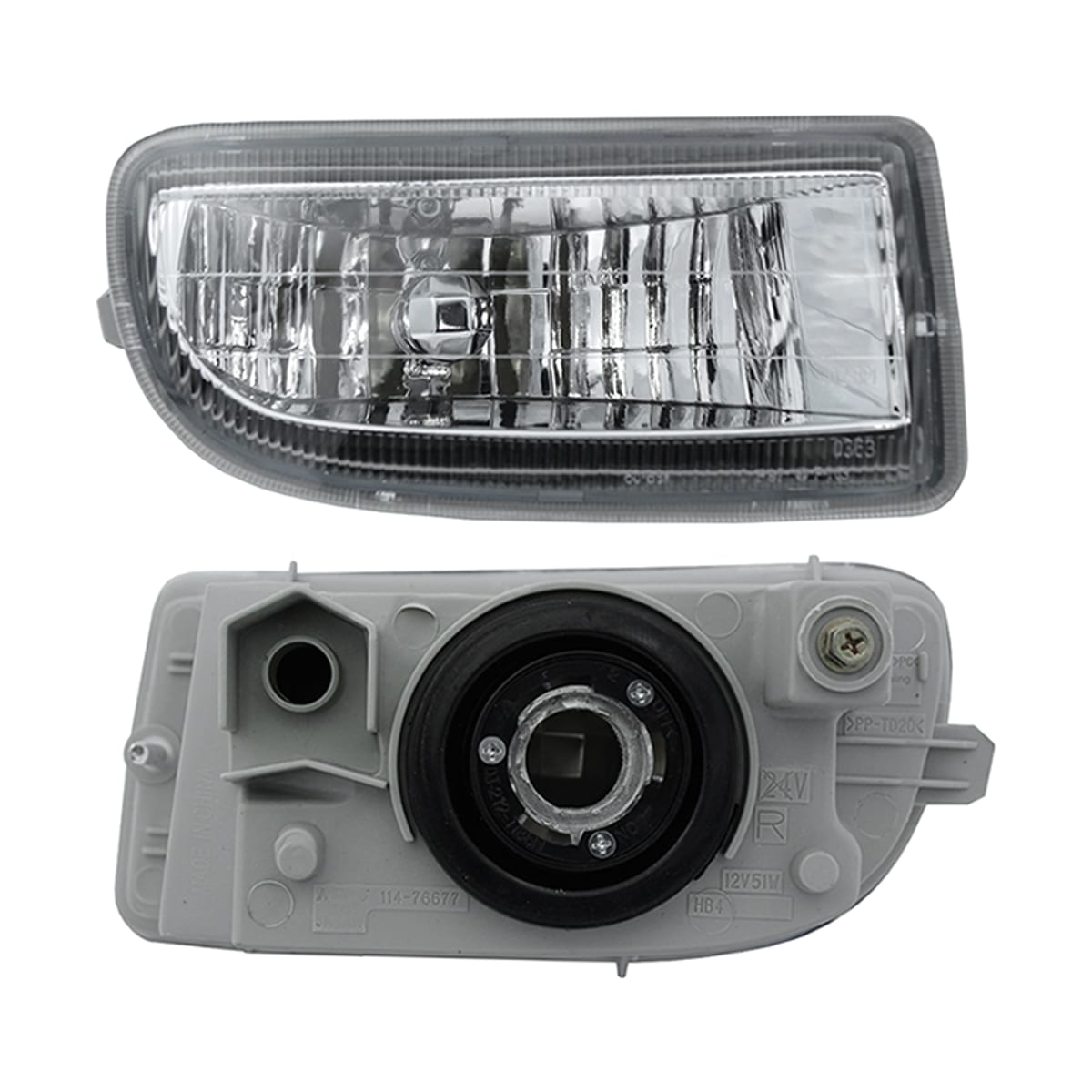 Деталь Фара противотуманная (Справа) Toyota Land Cruiser (J100) 98-07 / Grand Hiace 99-02 SAT