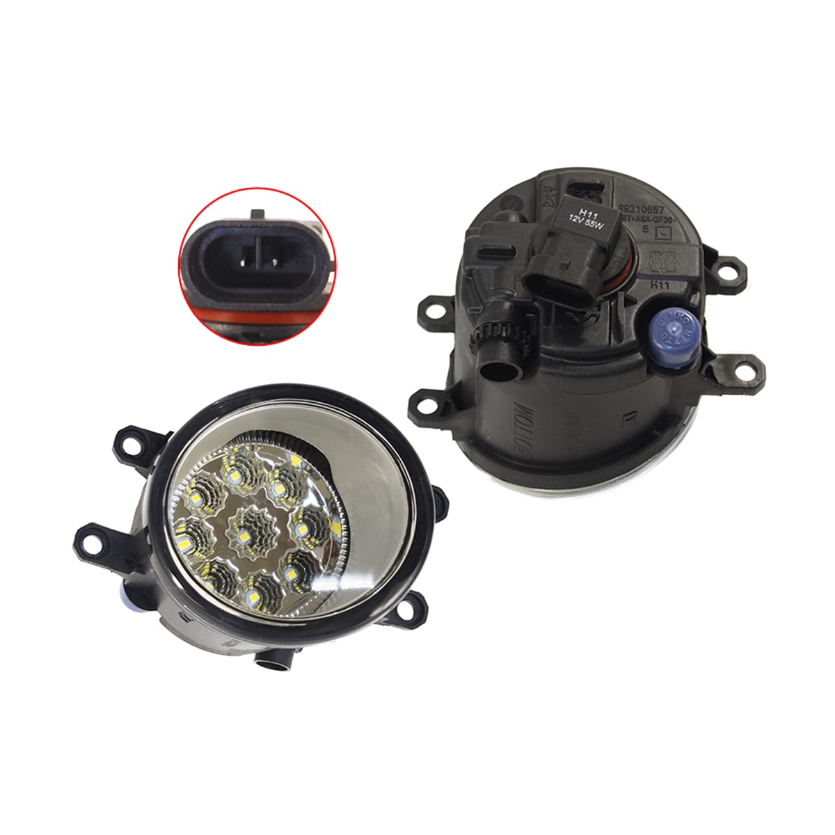 SAT Фара противотуманная (Справа/ Диоды) Toyota Camry (XV40,XV50) 06-17 / Corolla 06-13 ST2122052DR