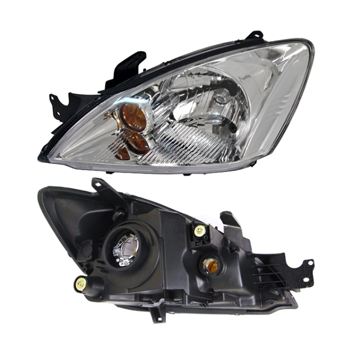SAT Фара Mitsubishi Lancer 02-10 (Слева/ Галоген/ Ручная регулировка)