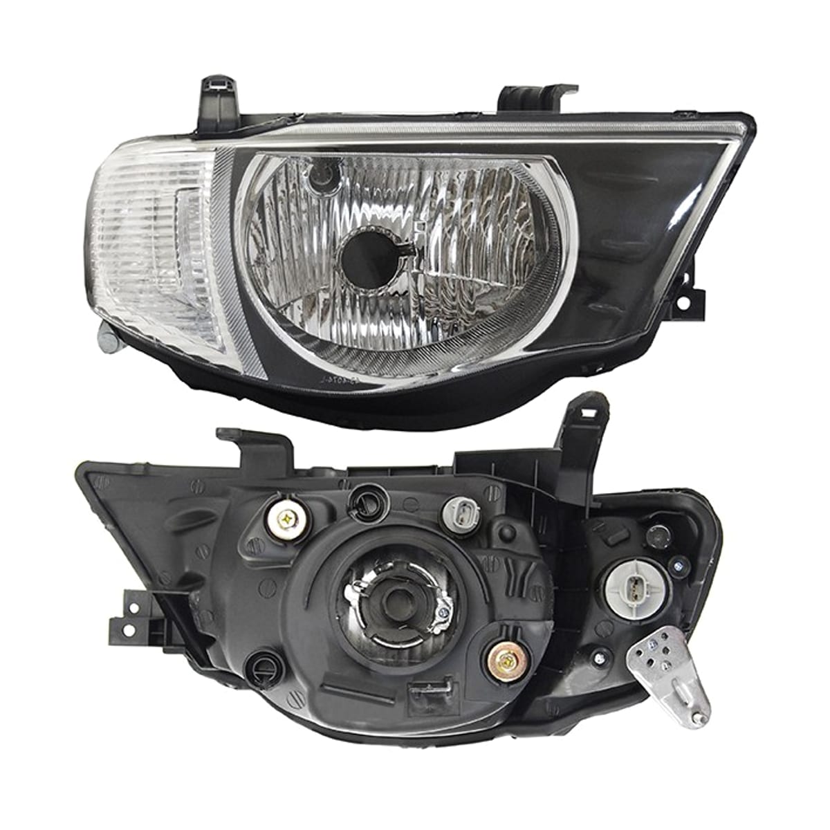 SAT Фара Mitsubishi L200 07-14 / Triton 06-10 (Справа/ Галоген/ Ручная регулировка)