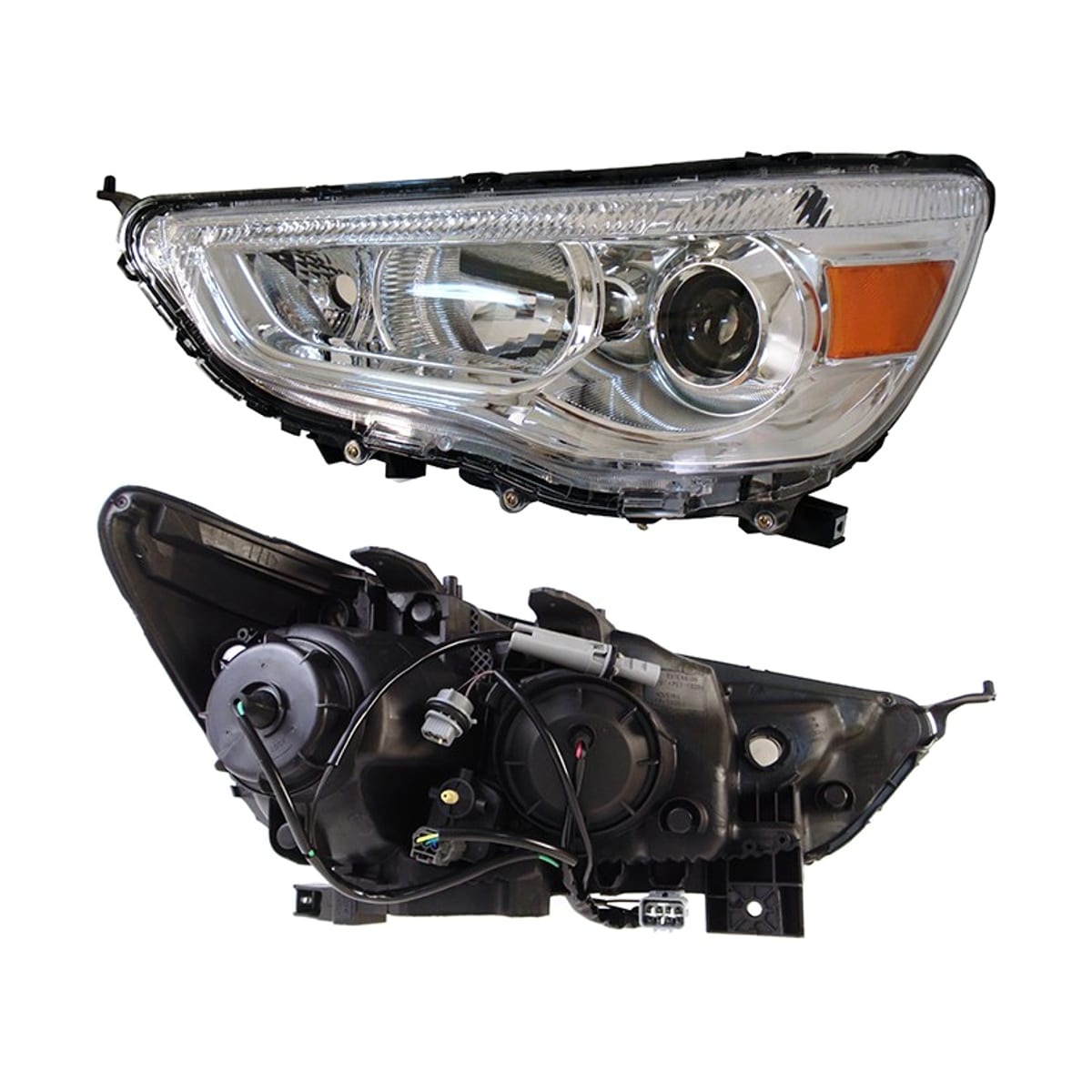 SAT Фара Mitsubishi ASX 10-20 (Слева/ Галоген/ С электрокорректором)
