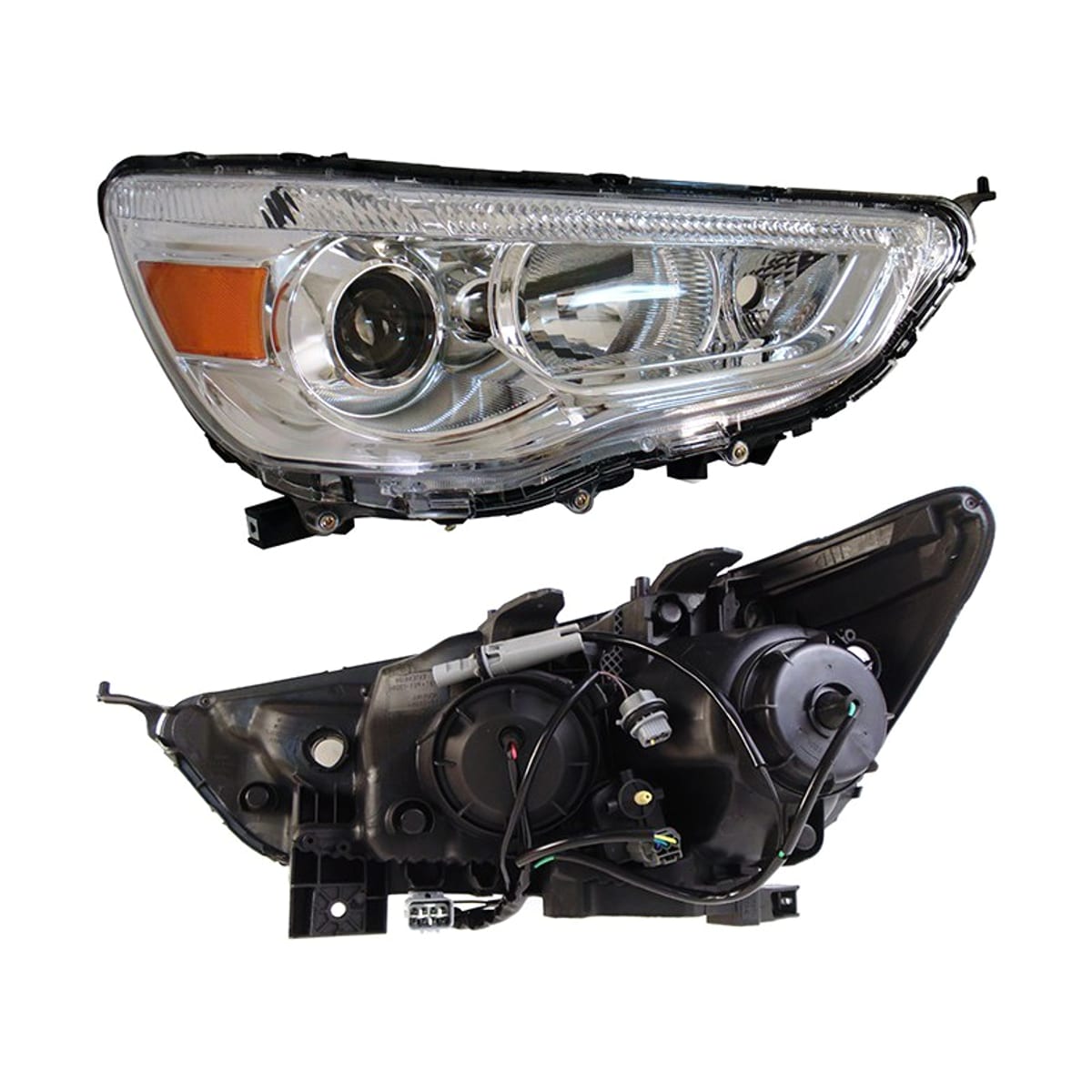 SAT Фара Mitsubishi ASX 10-20 (Справа/ Галоген/ С электрокорректором) ST21411X1R