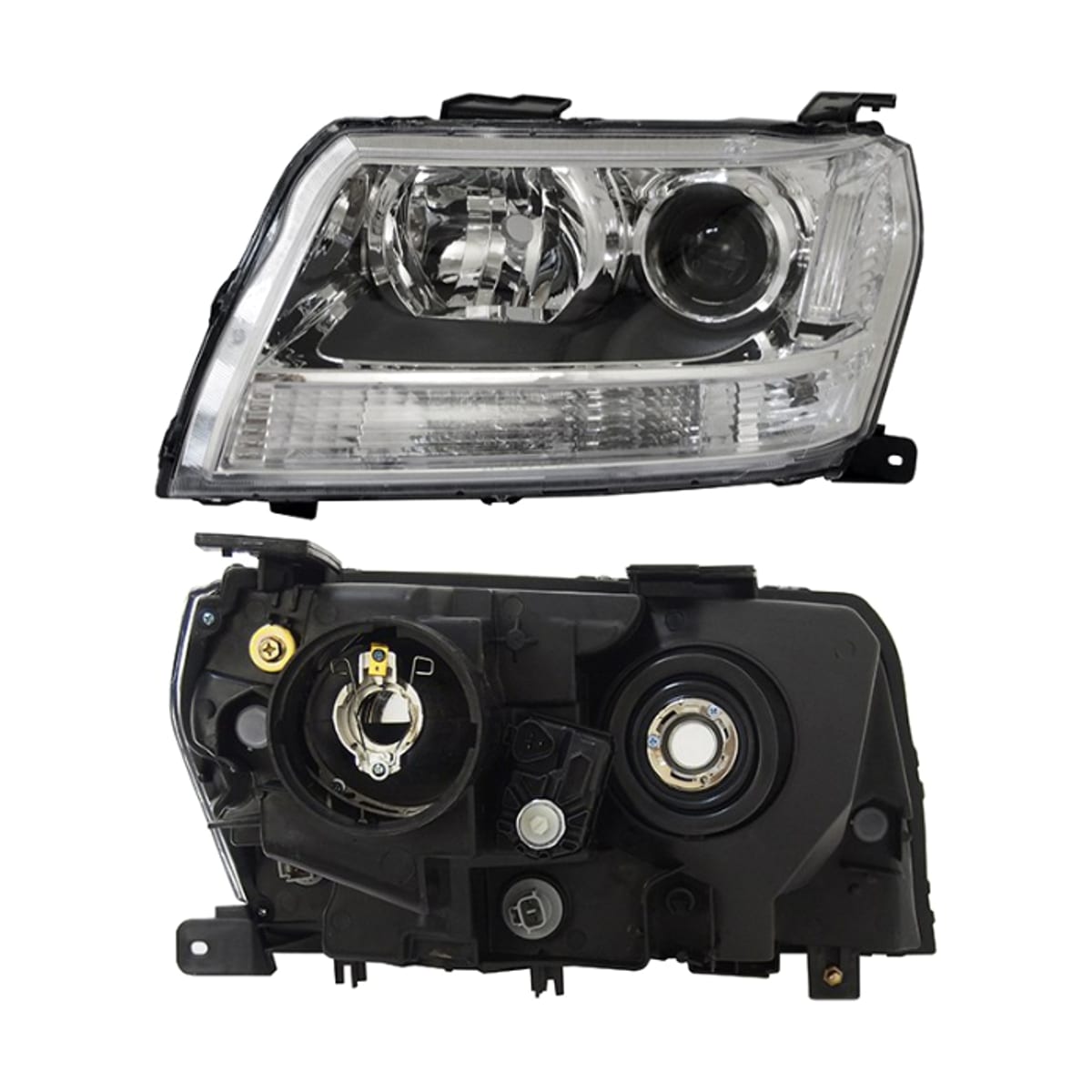 SAT Фара Suzuki Escudo 05-17 / Grand Vitara 05-16 (Слева/ Ксенон/Галоген/ С электрокорректором/ 5D)