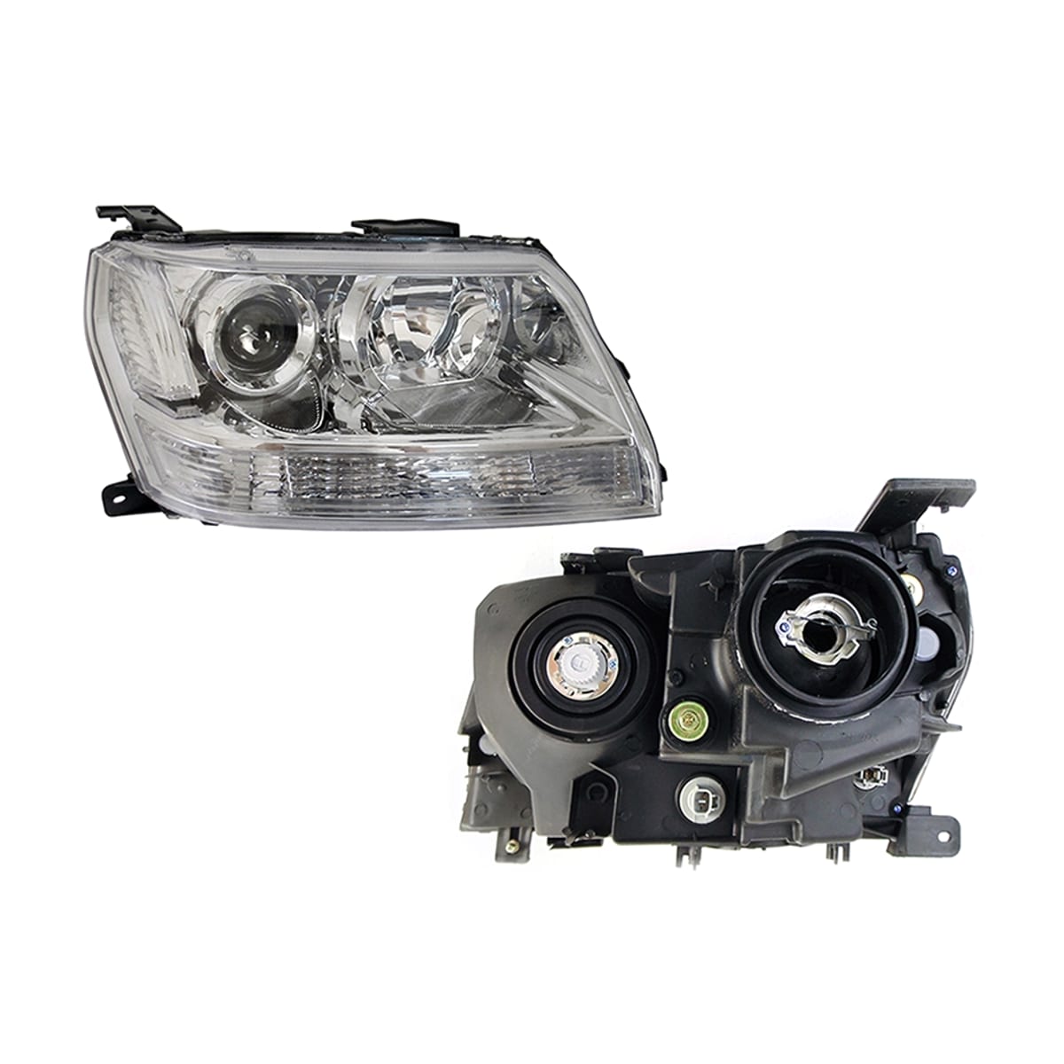 SAT Фара Suzuki Escudo 05-17 / Grand Vitara 05-16 (Справа/ Галоген/ Ручная регулировка/ 5D)