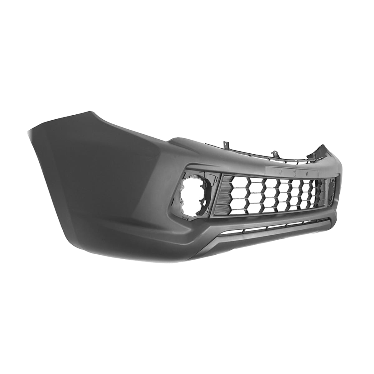 Деталь Бампер передний Mitsubishi L200 15-19 (Под ПТФ) SAT