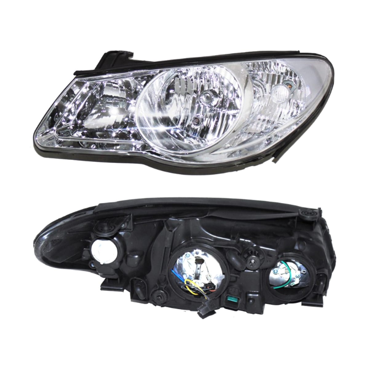 SAT Фара Hyundai Elantra 06-12 / Avante 06-11 (Слева/ Галоген/ Ручная регулировка) ST2211143LLDE