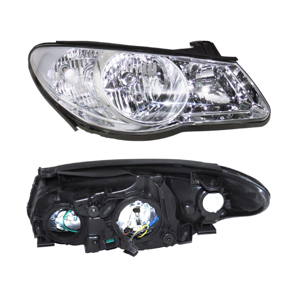 SAT Фара Hyundai Elantra 06-12 / Avante 06-11 (Справа/ Галоген/ Ручная регулировка)