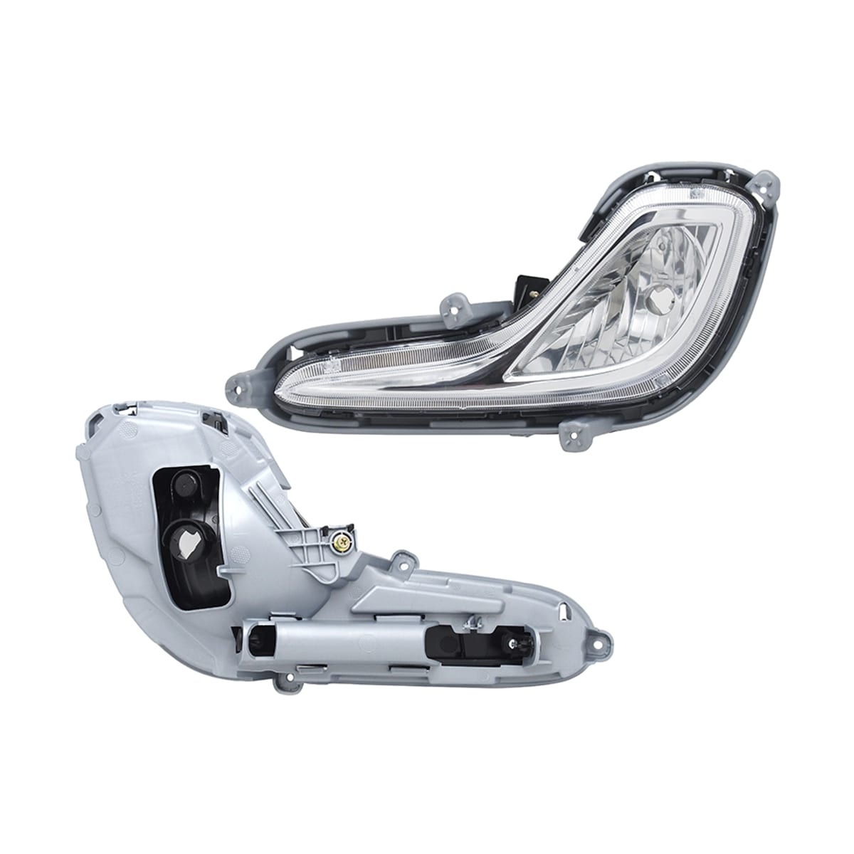 SAT Фара противотуманная (Слева) Hyundai Solaris 10-14 / Accent 11-17