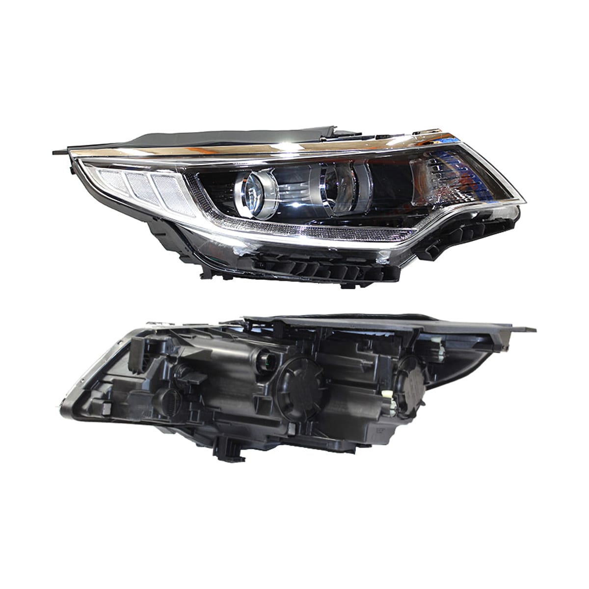 SAT Фара Kia Optima 16-18 (Справа/ LED/Галоген/ ДХО/ С электрокорректором)