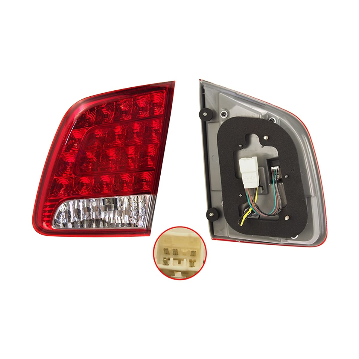 Деталь Фонарь в крышку багажника Kia Sorento 09-13 (Справа/ LED) SAT