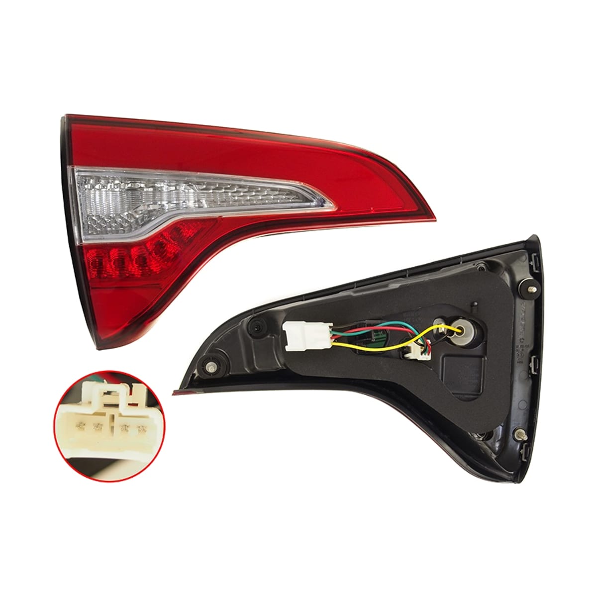SAT Фонарь в крышку багажника Kia Sorento 12-21 (Слева/ LED)