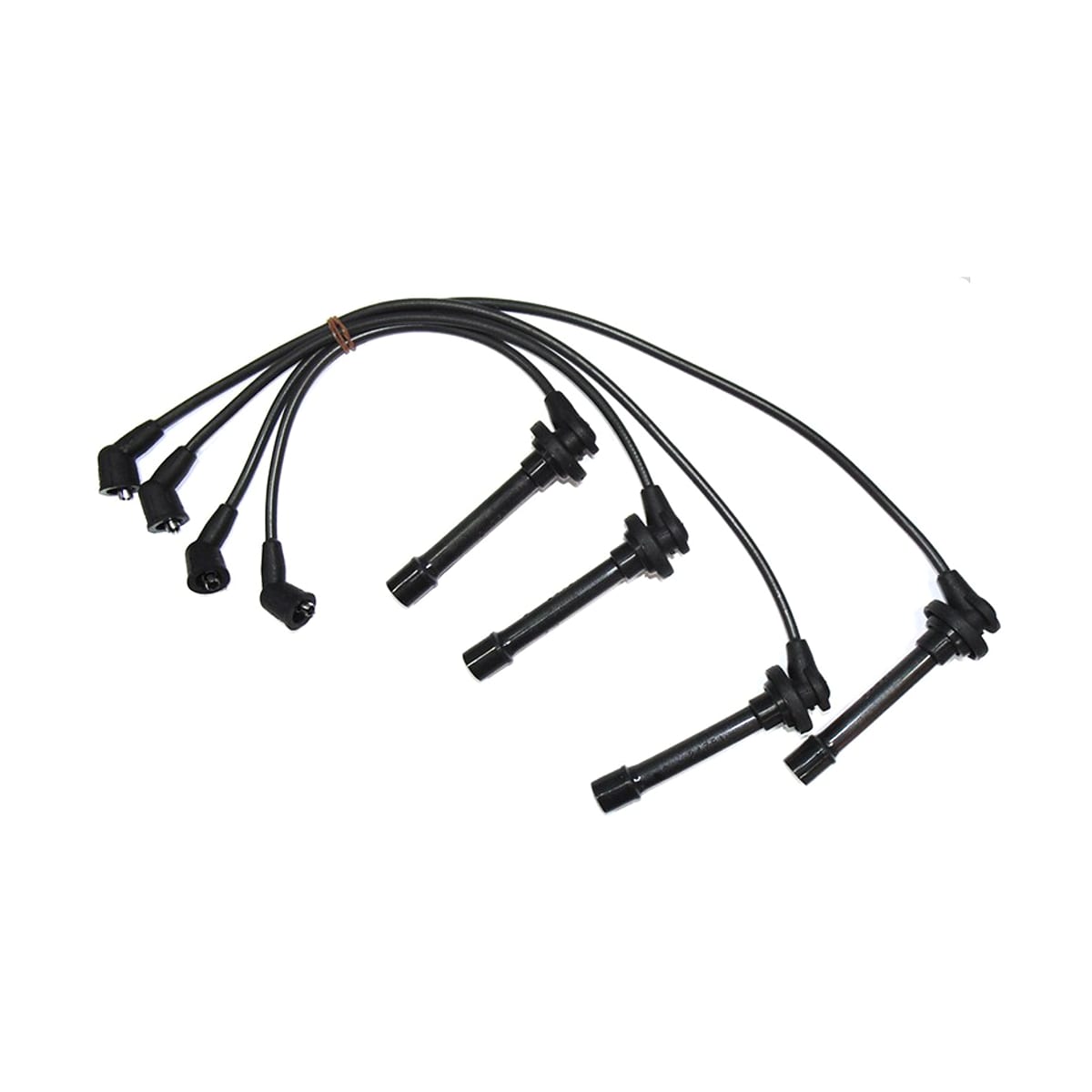 SAT Провода высоковольтные Nissan AD 90-99 / Almera 95-00 GA13DE;GA14DE;GA15DE;GA16DE;GA16DNE;GA16DS (Круглая резинка)