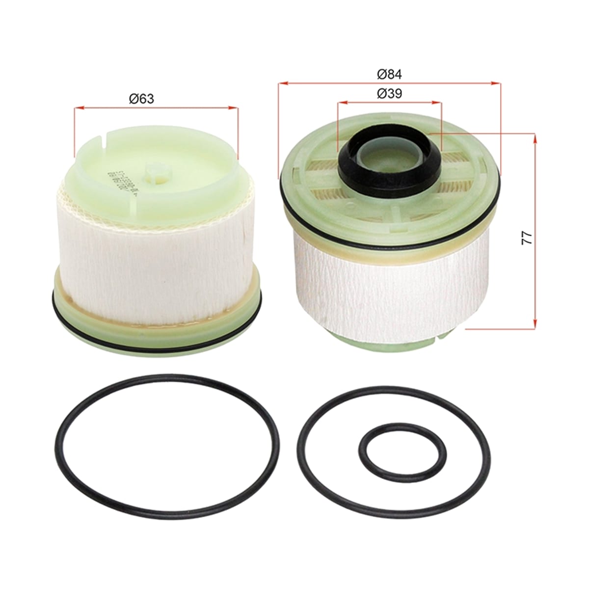 SAT Фильтр топливный Mitsubishi Pajero Sport 08-17 / Toyota Hiace 07-20