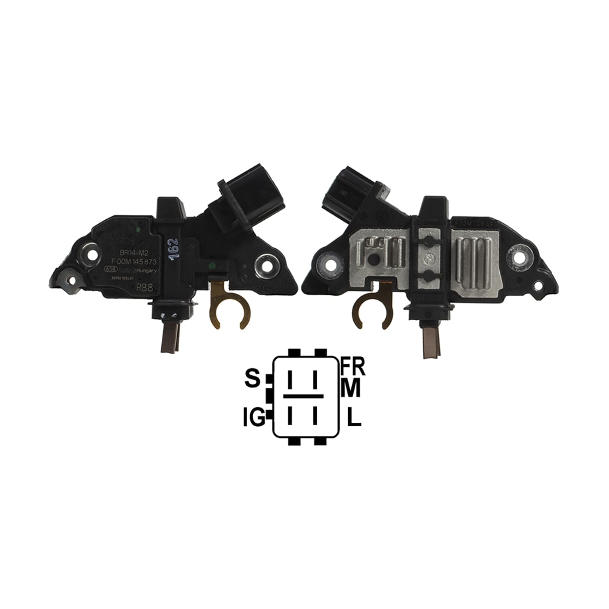 SAT Реле-регулятор напряжения Toyota Avensis (T220,T250) 00-08 / Corolla 97-10