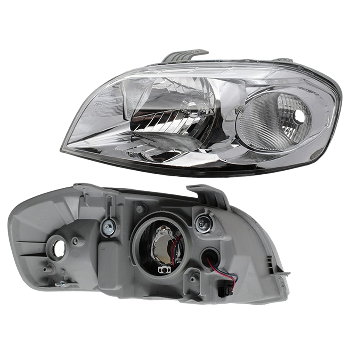 SAT Фара Chevrolet Aveo 05-11 / Daewoo Gentra 05-11 (Слева/ Ручная регулировка/ 4D SED) ST2351104L