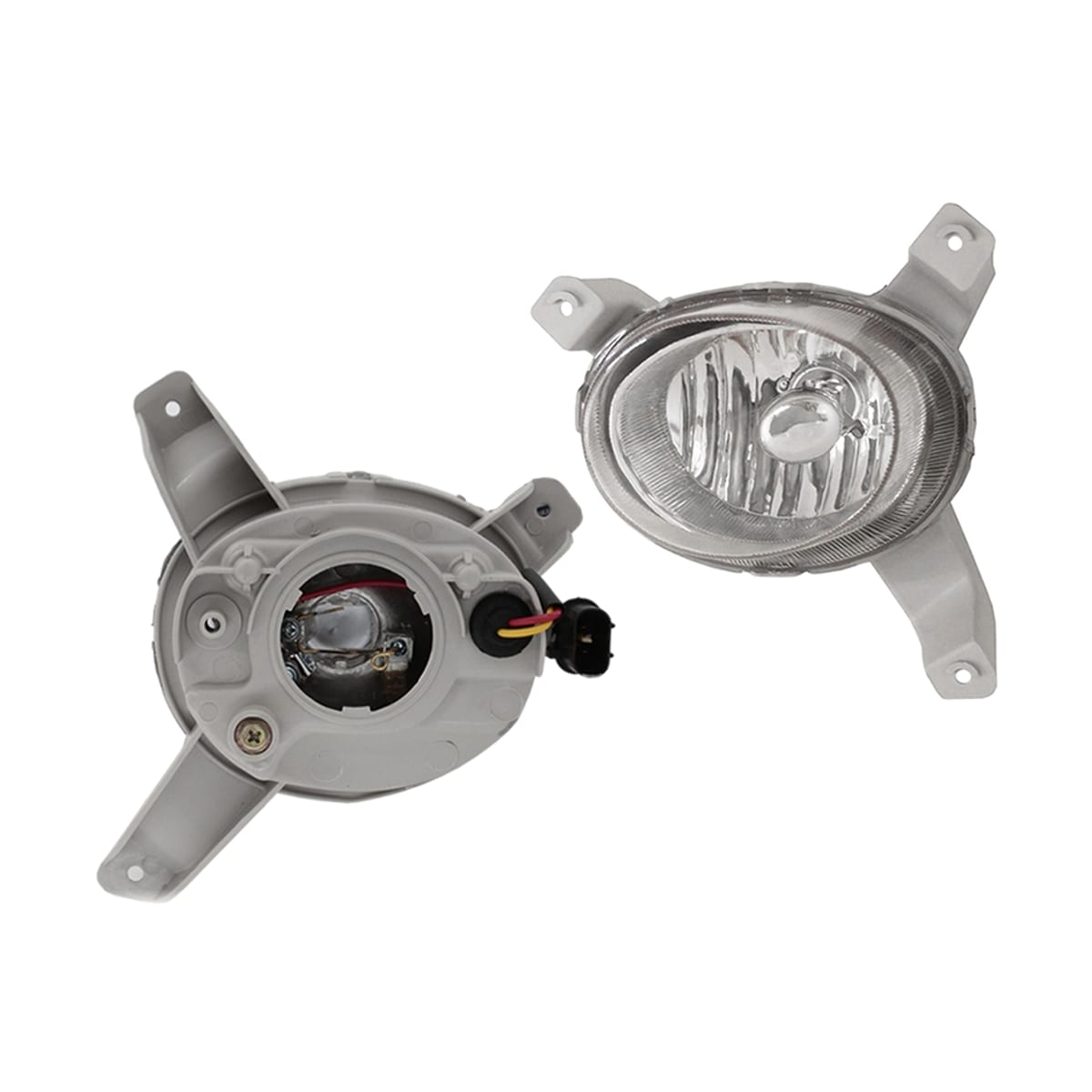 SAT Фара противотуманная (Слева/ 4D SED/ хром) Chevrolet Aveo 05-11