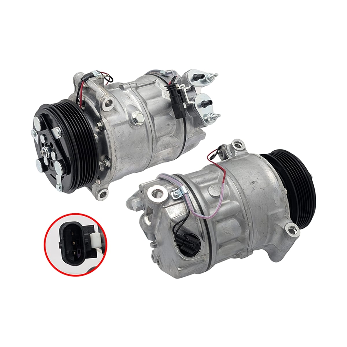 SAT Компрессор кондиционера Land Rover Discovery 09-20 / Range Rover 12-22 ST2450052
