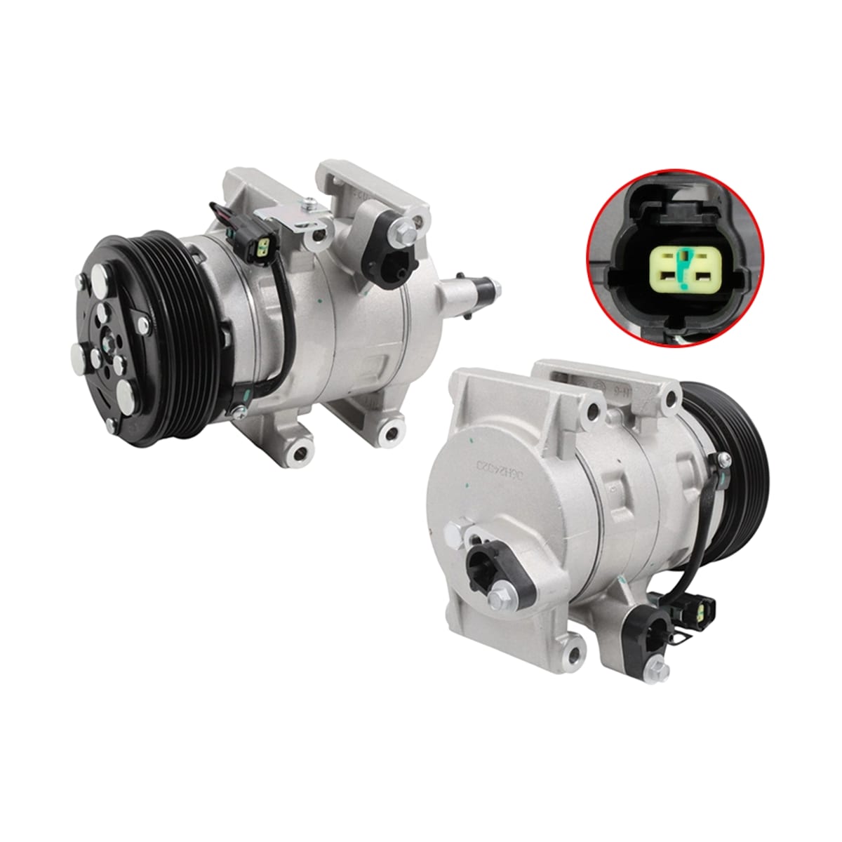 SAT Компрессор кондиционера Chery Tiggo 4 Pro 20- / Tiggo 7 Pro 19-24 ST2450058