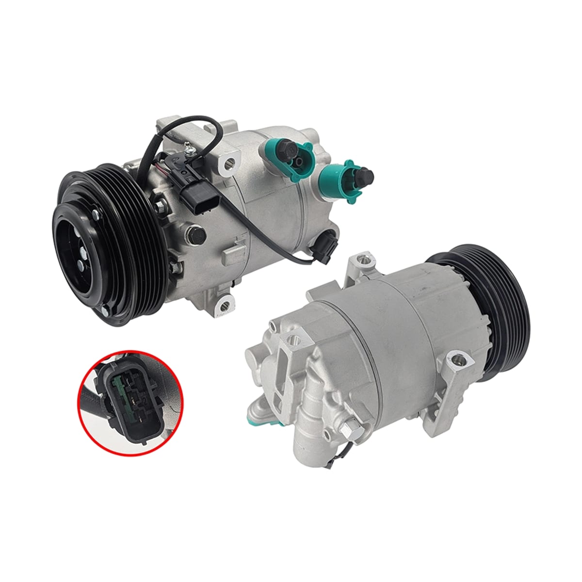 SAT Компрессор кондиционера Hyundai Sonata 17-19 ST2450061