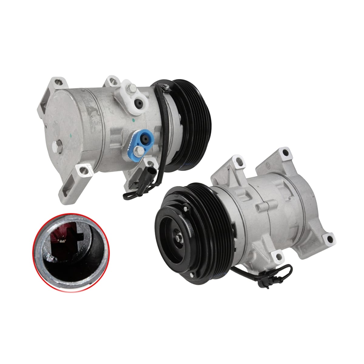 Деталь Компрессор кондиционера Haval H3 24- / Jolion 20 SAT