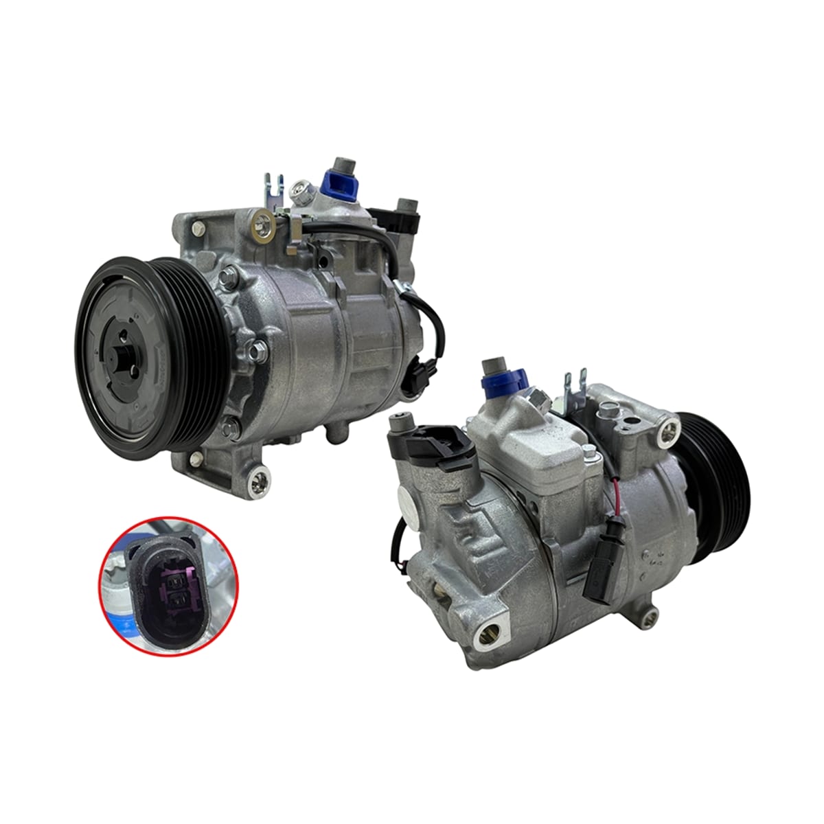 Деталь Компрессор кондиционера Audi A4 00-15 / A5 07-16 SAT