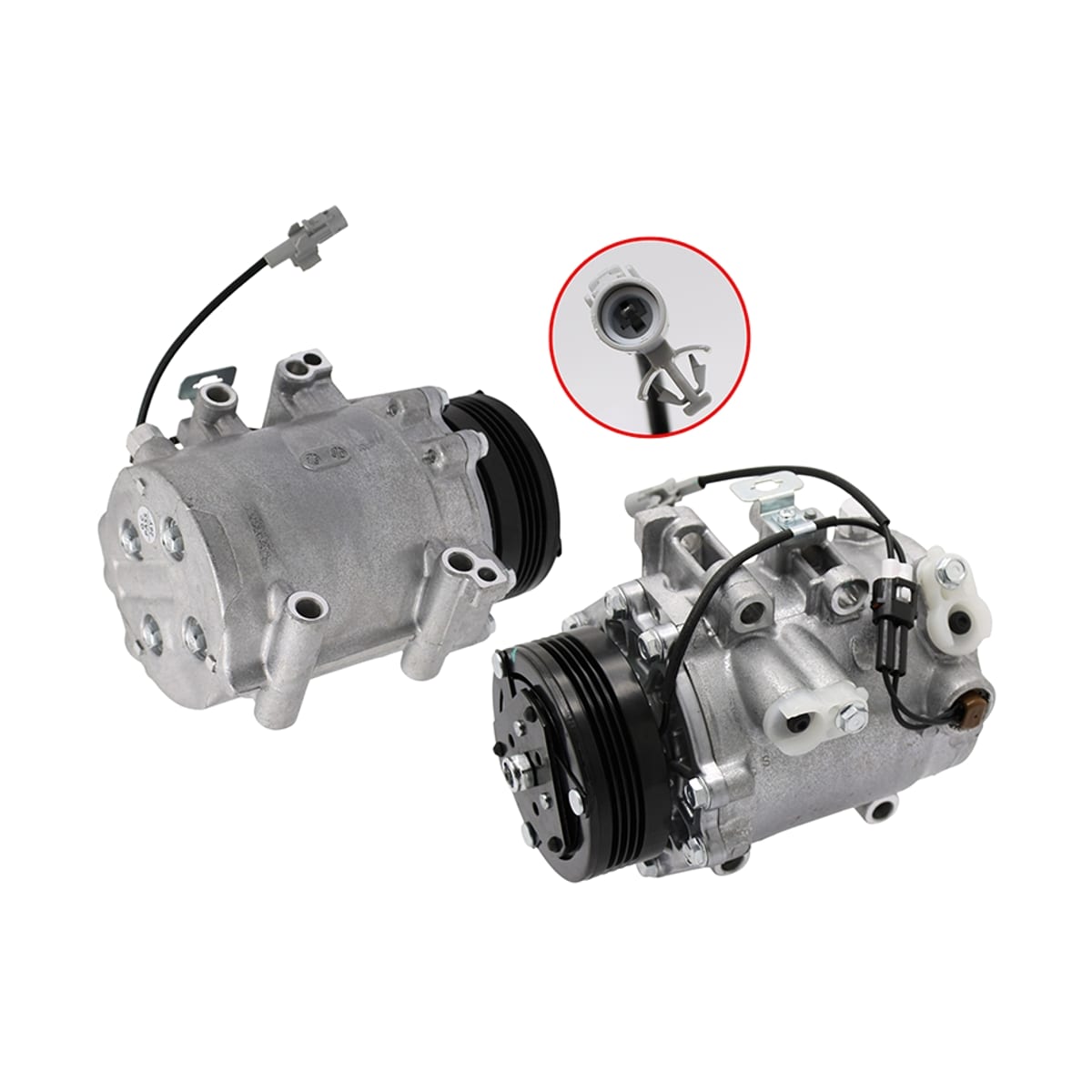 SAT Компрессор кондиционера Suzuki SX4 06-16 / Swift 03-10
