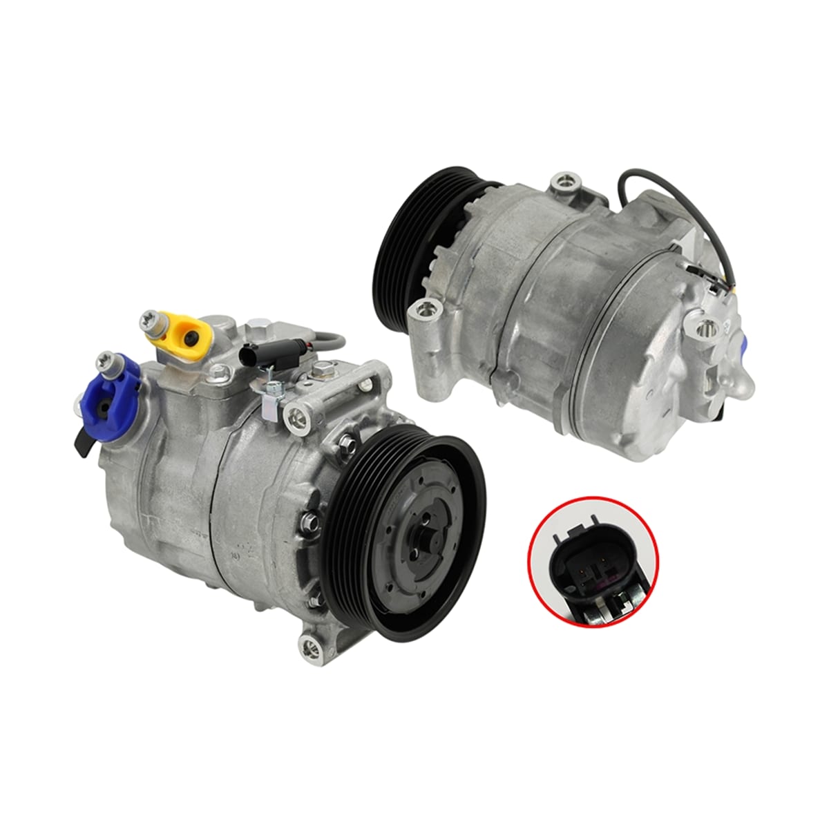 SAT Компрессор кондиционера BMW 1-Series 04-13 / 3-Series 05-14