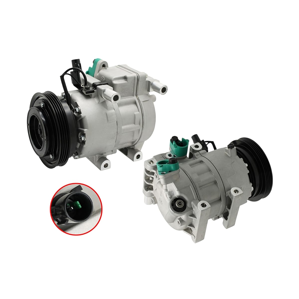 Деталь Компрессор кондиционера Hyundai Sonata 98-13 / Matrix 01-10 SAT