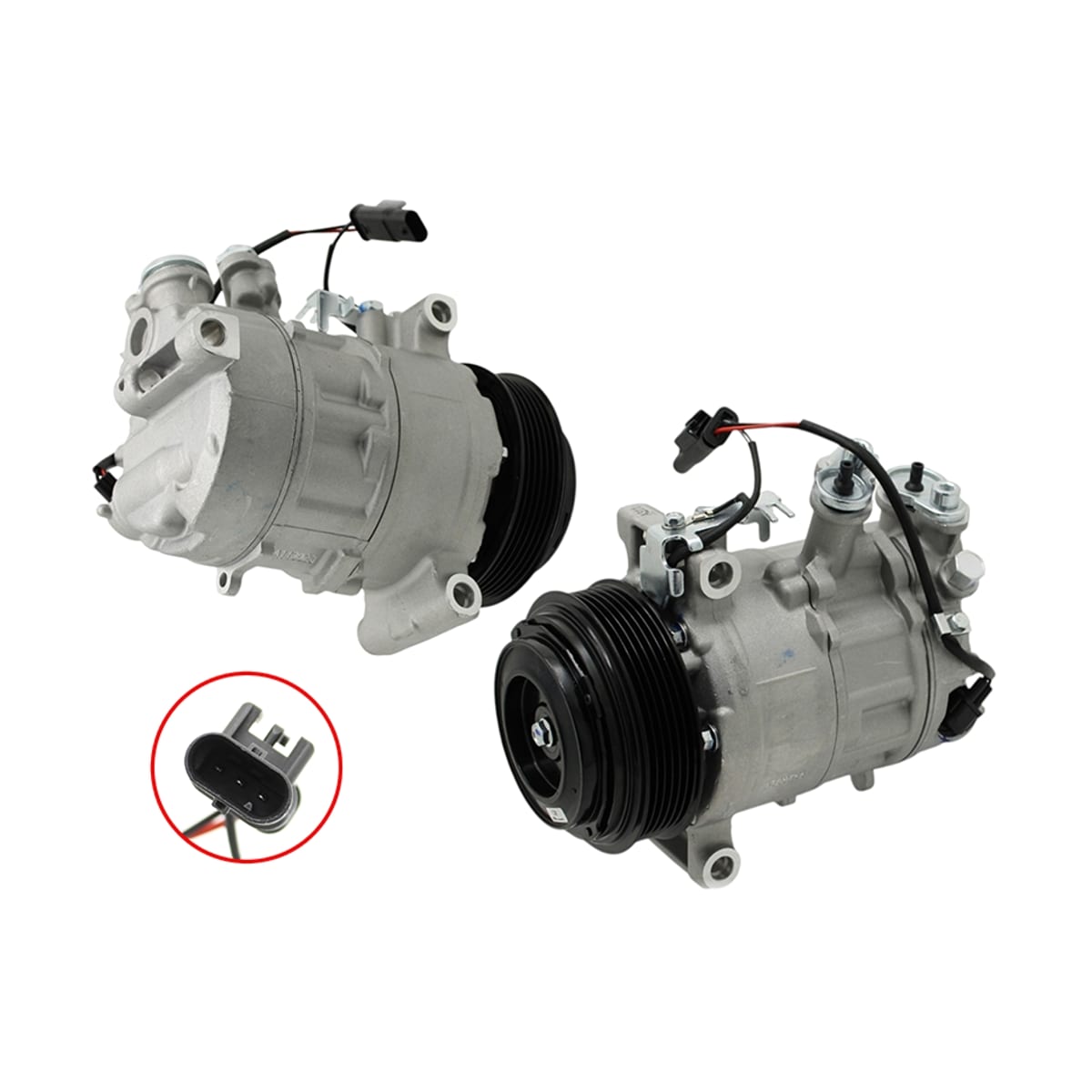 SAT Компрессор кондиционера Mercedes-Benz C-Class 13-21 / E-Class 16-23 ST2450189