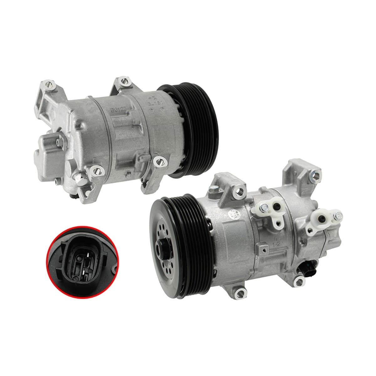SAT Компрессор кондиционера Toyota RAV4 (XA30) 05-13 ST2450197