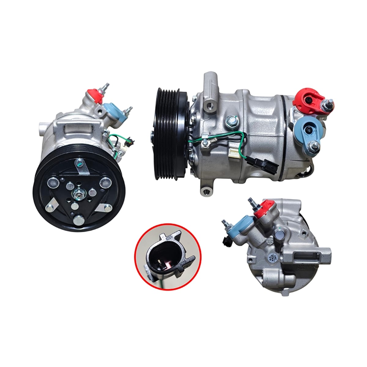 SAT Компрессор кондиционера Geely Atlas Pro 21- / Okavango 20 ST2450221