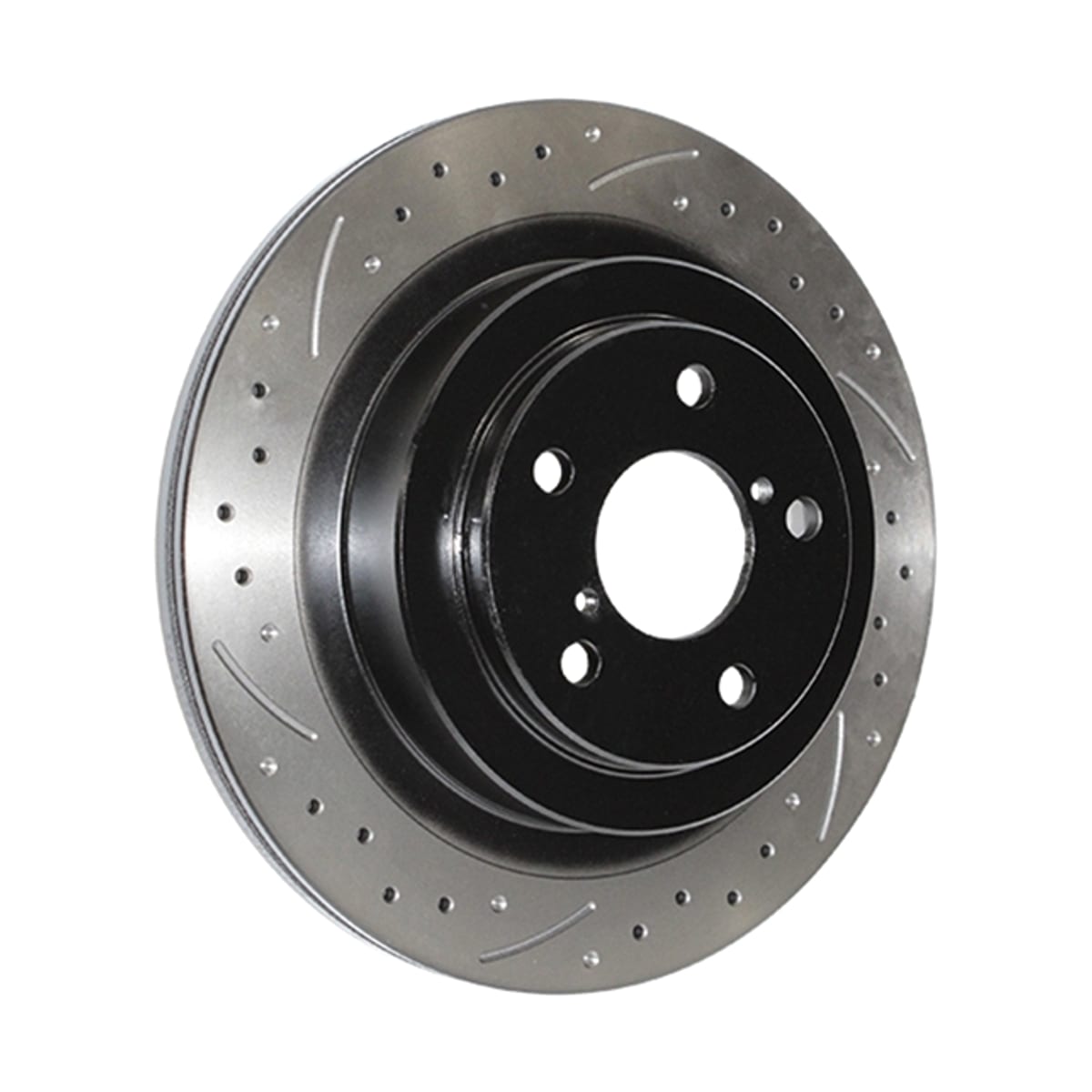 SAT Диски тормозные комплект Subaru Forester 02-13 / Impreza 00-07 (Сзади/ Перфорированный)