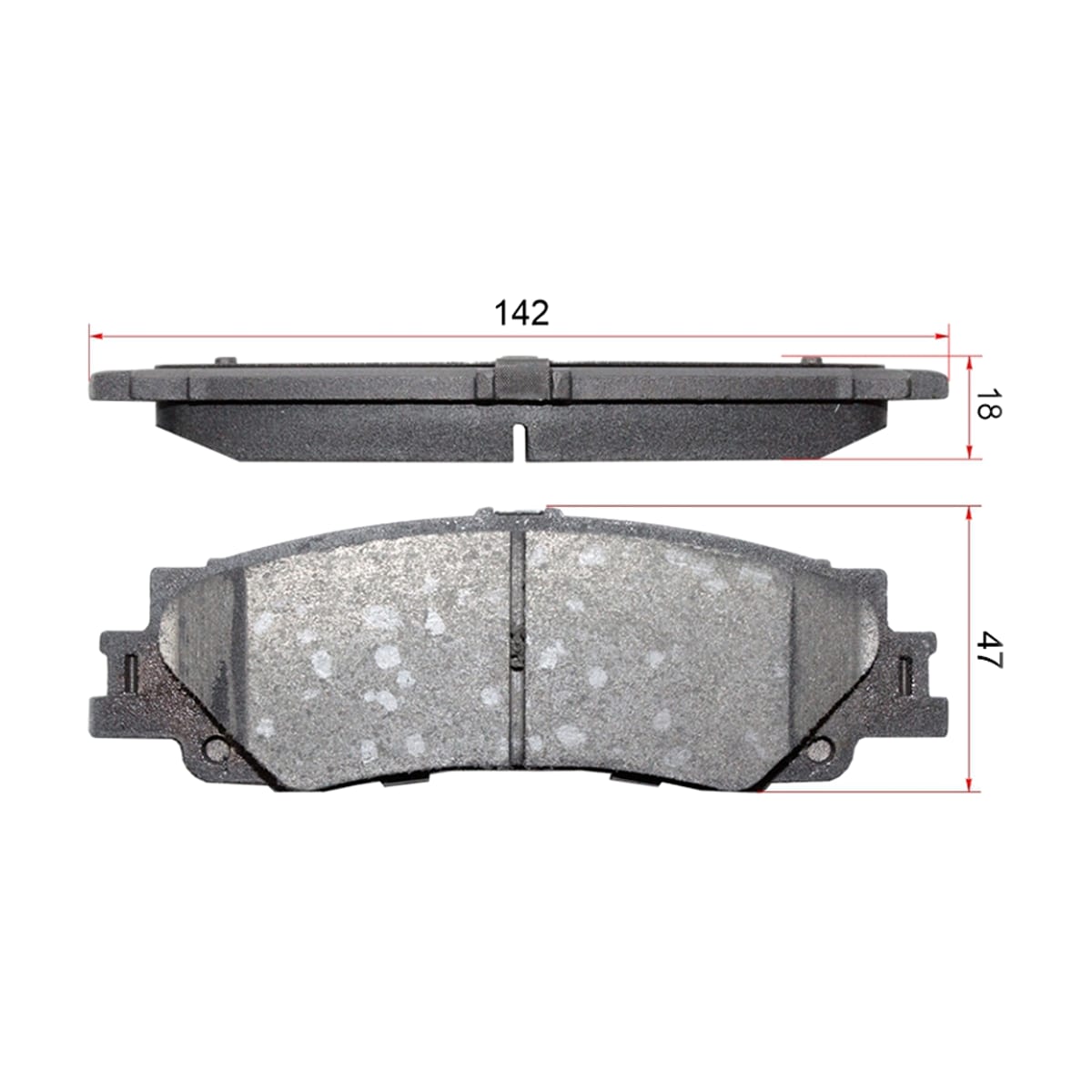 Деталь Колодки тормозные (Сзади) Toyota Land Cruiser (J300) 21- / Land Cruiser Prado 23 SAT